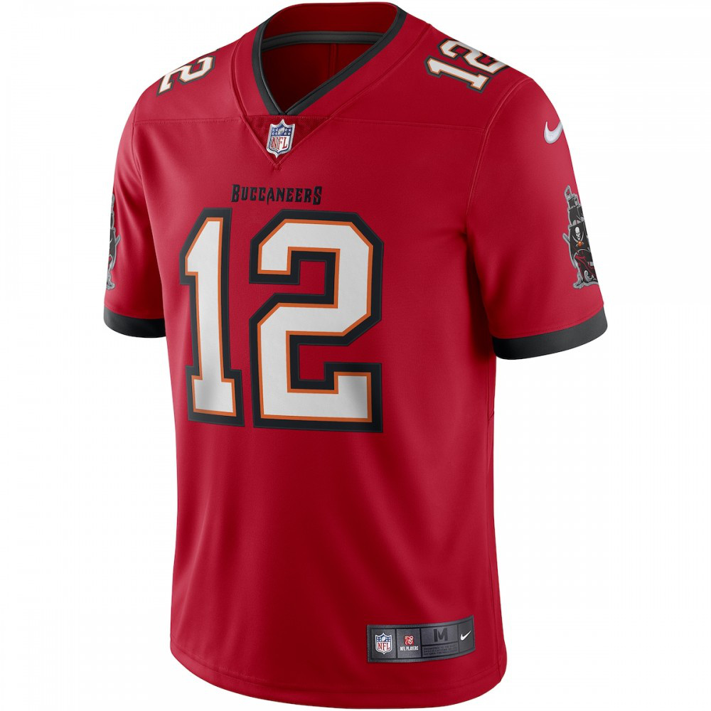Tom Brady Tampa Bay Buccaneers Nike Vapor Limited Jersey - Red-GridironStore